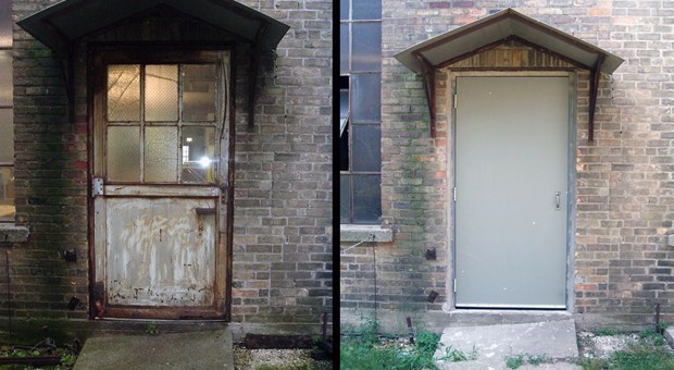 Before and After Door Examples