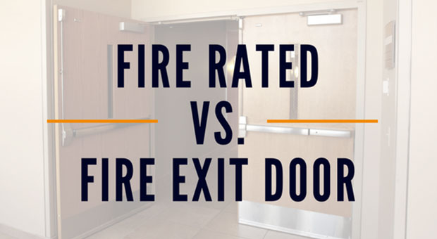 Fire Rated Doors vs Fire Exit Doors