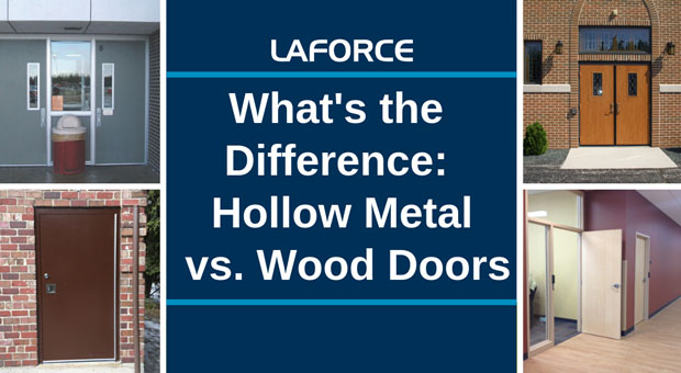 What’s The Difference: Hollow Metal Door vs. Wood Door